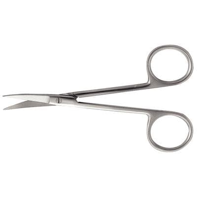 J&J Instruments Wagner Surgical Scissors, 4.75" Curved, Serrated Blade, Stainless Steel, 12-345 thumbnail 6