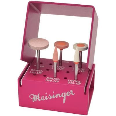 Meisinger Luster for Lithium Disilicate Kit Pink, Extraoral Adjusting and Polishing, 9736G thumbnail 4
