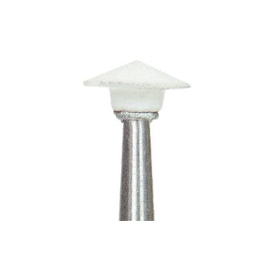 Shofu Dura-White Stones, HP (Straight Handpiece), Shape KN3, ISO #070, White Aluminum Oxide, 12/Pk thumbnail 7