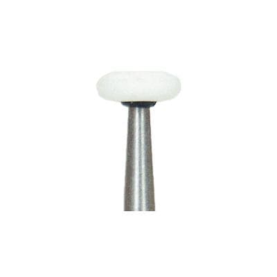 Shofu Dura-White Stones, HP, RE1 (Round Edge Wheel, ISO #062), White, Aluminum Oxide, 12/Pk, 0209 thumbnail 15
