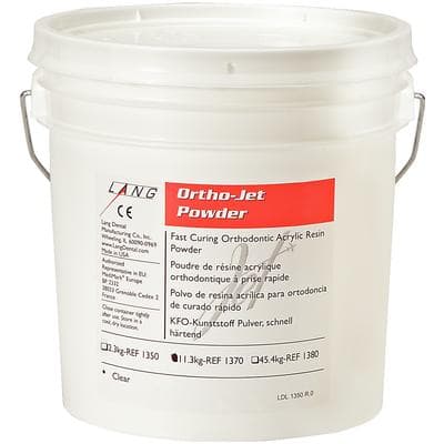 Ortho-Jet™ Powder #25, Clear, Self-Curing Acrylic Resin, 25 lb Drum thumbnail 2