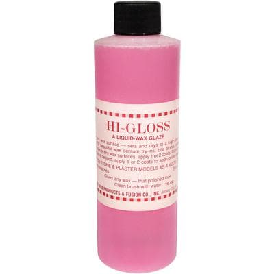 Taub Hi-Gloss Liquid Model Wax Glaze, 16 oz Bottle thumbnail 5