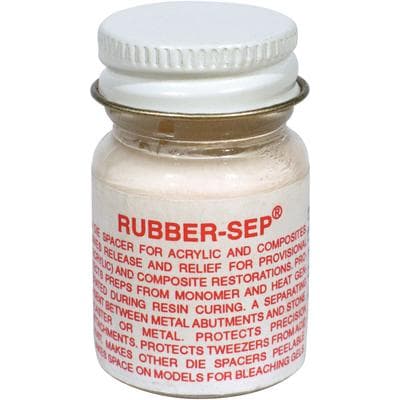 Rubber Sep White Release Agent, 3/4 oz Bottle thumbnail 4