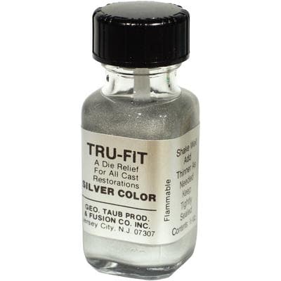 Tru-Fit Die Spacer – Individual Color - Silver, 1/2 oz Bottle thumbnail 6