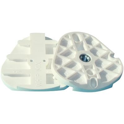 Whip Mix 8580B Plastic Mounting Plates, White, 20/Box thumbnail 7