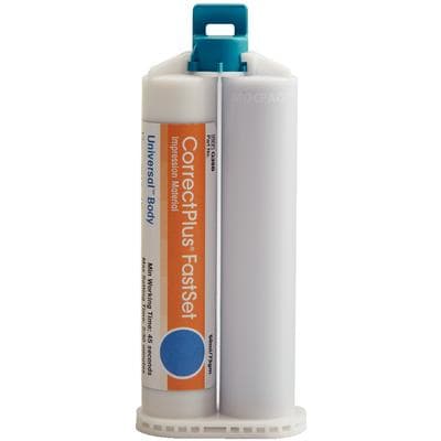 Correct Plus Fast Set Vinyl Polysiloxane Impression Material, Universal Body, 50 ml Cartridges, 4/Pack, Q36B thumbnail 11