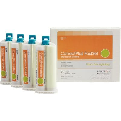 Correct Plus VPS Impression Material, Thick-n-Thin Light Body, Fast Set, 50 ml Cartridges, 4/Pkg, Q36C thumbnail 10