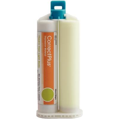 Correct Plus Thick'n Thin Light Body Hydrophilic Vinyl Polysiloxane Impression Material, Regular Set, 50 ml Cartridges, 32/Pack, Q34GC thumbnail 7