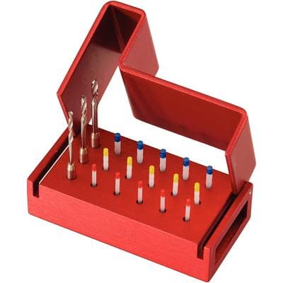 FibreKleer 4X Tapered Fiber Post Kit, 15 Posts (5 each of 1.25mm, 1.375mm, 1.50mm) and 3 Drills, N83B thumbnail 13