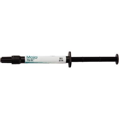 Mojo Veneer Cement Try-In Gel Refill Syringe, Movie Star White, 1.6 g, N06AD thumbnail 6