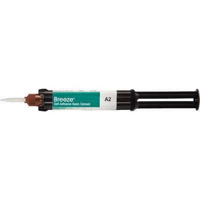 Breeze Self-Adhesive Resin Cement Syringe Refill, Shade A2, 4 ml/7.8 g, 1 Syringe, N97B thumbnail 18