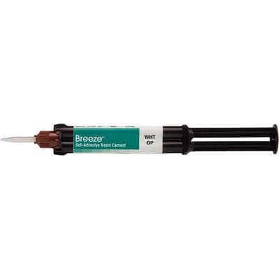 Breeze Self-Adhesive Resin Cement Syringe Refill, Opaque White, 4 mL/7.8 g, 1 Syringe with 12 Auto-Mix Tips, N97E thumbnail 21