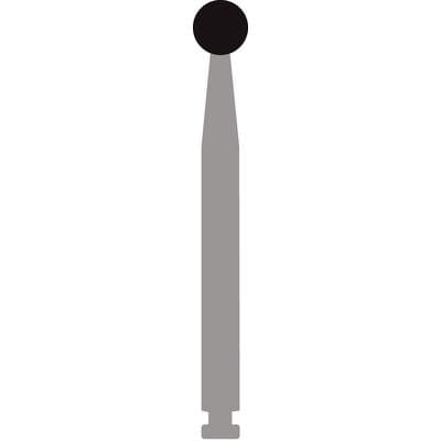 Kerr BluWhite Operative Carbide Bur, Round RA, Size #8, 2.3 mm Diameter, 10/Pkg thumbnail 3