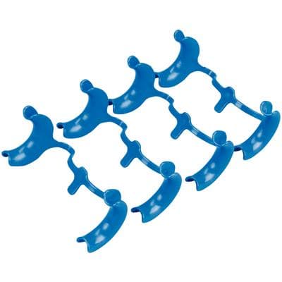Lumalite Disposable Cheek Retractors, Medium, Blue, 4/Pkg thumbnail 4