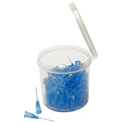 Vista Apex Appli-Vac 3/4" Bendable Needle Tips, 25 Gauge, Blue, 100/Pack, 315125 thumbnail 13