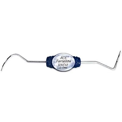 PDT ACE Furcation Probe WRS ACE-UNC12, Double End, UNC12 Markings 1-12mm, Pacific Blue Resin Handle, R215 thumbnail 7