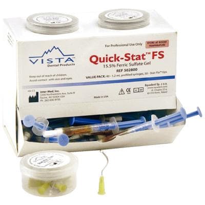 Quick-Stat FS Hemostatic Gel Value Pack, 20% Ferric Sulfate, 40 x 1.2 mL Prefilled Syringes with Stat-Flo Tips, 502800 thumbnail 12