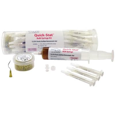 Quick-Stat FS Hemostatic Gel, 20% Ferric Sulfate, Bulk Syringe Kit, 30 mL, 1/Pk, 503550 thumbnail 13