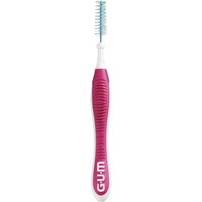 GUM Proxabrush Go-Betweens Interdental Brushes, Moderate, Tapered, Pink, 36/Box, 3612PP thumbnail 10