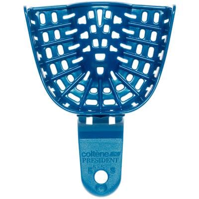 President Perforated Impression Tray, Autoclavable, Blue, #5, Full Upper Small, 12/Pk, C6954 thumbnail 13