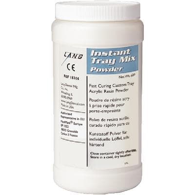 Lang Dental Instant Tray Mix Powder Only, Blue, 600g thumbnail 2