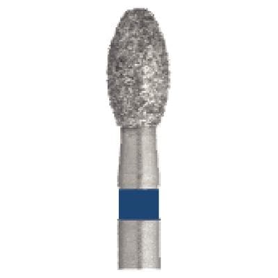 Meisinger Single-Use Sterile Diamond Burs, FG, Egg, #1900M, 2.3 mm, Medium, Blue, 25/Pk thumbnail 15