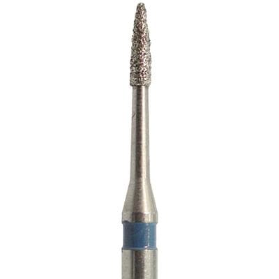 Meisinger FG Single-Use Diamonds, Flame 1509.3M, Medium Grit, 0.9mm Head, 25/Pk thumbnail 6