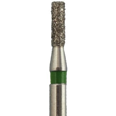 Meisinger Single-Use Sterile Diamond Bur, FG, Cylinder Flat End, #0710C, 1.0 mm, Coarse, Green, 25/Pk thumbnail 16