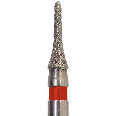 Meisinger Single-Use Sterile Diamond Bur, Friction Grip, Interproximal Mosquito, #1416F, 1.6 mm, Fine (Red), 25/Pk thumbnail 16