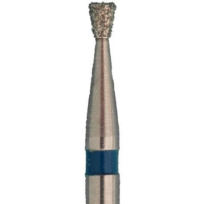 Meisinger Singles Disposable FG Diamond Bur, Inverted Cone 0312, 1.2mm, Medium Grit, Blue Ring, Sterile, 25/Pkg thumbnail 5