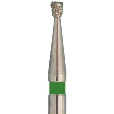 Meisinger Singles Disposable Diamond Bur FG, Inverted Cone 0316C, 1.6mm, Coarse Grit, Green Ring, Sterile, 25/Pk thumbnail 5