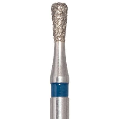 Meisinger FG #0512M Medium Pear Shaped Single-Use Diamond Bur, Friction Grip, 1.2mm Head, 2.7mm Length, Blue Band, 25/Pk thumbnail 9
