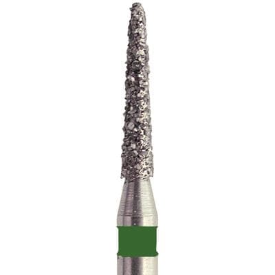 Meisinger SINGLES Diamond Bur, Friction Grip, Coarse, 1716.6CS, Sterile, 25/Pkg - Singles Diamond Sterile - Image 1