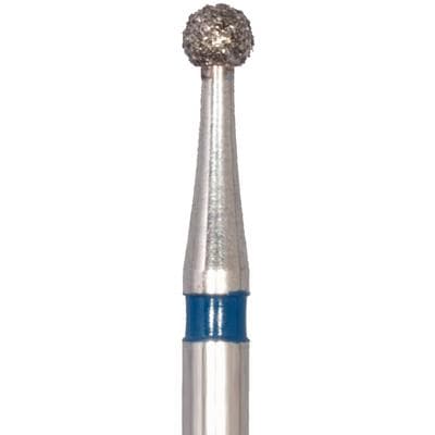 Meisinger Single-Use Sterile Diamond Burs, FG, Round, #0116M, 1.6 mm, Medium Grit, Blue, 25/Pk thumbnail 14