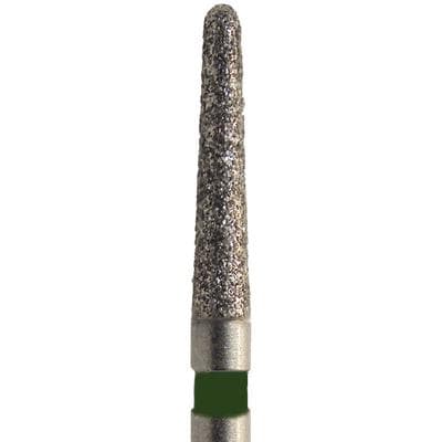 Meisinger Singles Disposable Diamond Bur, Friction Grip, Round End Taper, #1116.8C, 1.6 mm, Coarse, 25/Pk thumbnail 13
