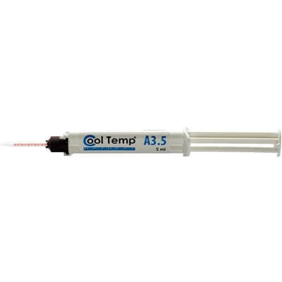 Cool Temp Natural Temporary Crown & Bridge Material, Automix Syringe Refill, Shade A3.5, 2 x 5 mL Syringes with 8 Mixing Tips, #5825 thumbnail 9