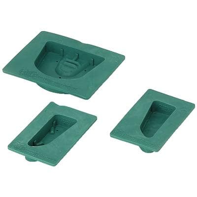 Pindex Flexible Rubber Base Molds, Box of 3: Full Arch, Right and Left Quadrants thumbnail 3