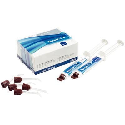 Temposil 2 Temporary Cement Trial Pack, 2 x 5 mL Syringes (White & Dentin), 15 Mixing Tips, 3686 thumbnail 7