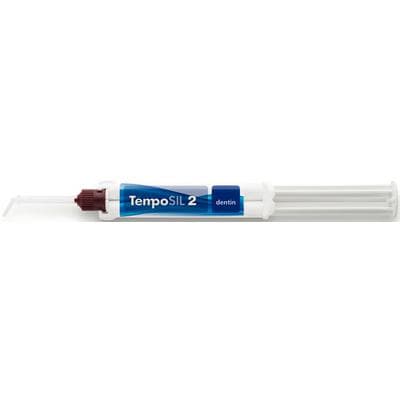 TempoSIL 2 Dentin Temporary Cement Refill, 4 x 5 ml Automix Syringes, Shade Dentin, Ref 6728 thumbnail 8