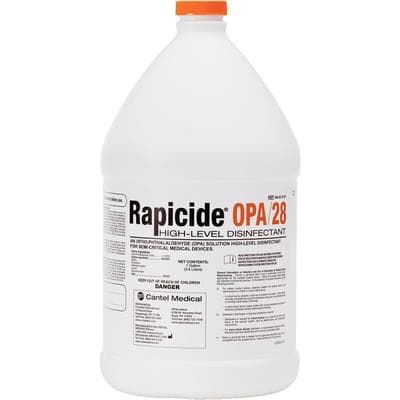 Rapicide OPA/28 High-Level Disinfectant, 0.575% Ortho-Phthalaldehyde, Ready-to-Use, 1 Gallon Bottle, ML020127 thumbnail 13