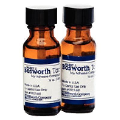 TAC™ Tray Adhesive Compound, Brush-On Liquid, 4 oz (118 ml) Bottle, 1/Pkg, 0921882 thumbnail 7