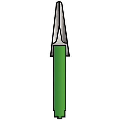 #100 Diamond Lamineer Knife Edge Green, 100 Micron, Reciprocating Tip, Pack of 2 thumbnail 3