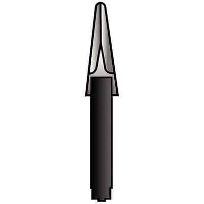 Dentatus Profin Eva Lamineer Tungsten Carbide Tip, Black, Small, Safe-Sided Knife Edge, Pack of 2 thumbnail 3