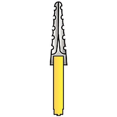 Dentatus Profin Diamond Tips Saw, Safe Side, 50 Micron, Yellow, 2/Pkg thumbnail 3