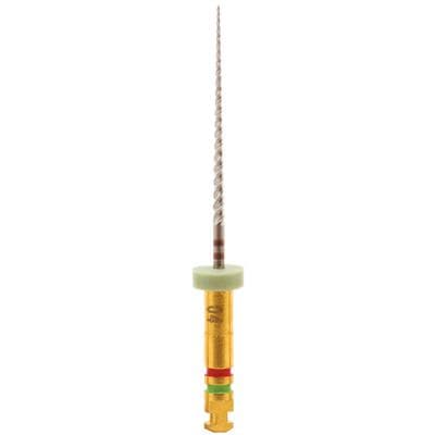 K3 Nickel-Titanium Rotary Endodontic Files, 21 mm, #25, .04 Taper, Red, 6/Pk, 825-4251 thumbnail 21