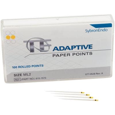 TF Adaptive Paper Points, ML2, Medium/Large, Yellow, 0.06 Taper, 100/Pk, 815-1573 thumbnail 16