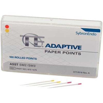 Kerr TF Adaptive Absorbent Paper Points, Assorted Small SM2/SM3, 100/Pack, 815-1575 thumbnail 13