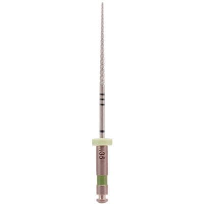 Kerr K3XF Nickel Titanium Rotary File, #35/.04 Taper, 30mm, Green, 6/Pk, 823-4350 thumbnail 9