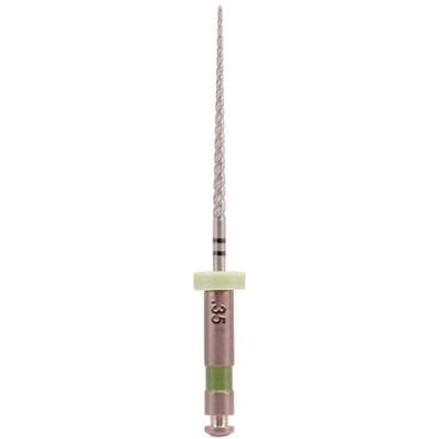 K3XF NiTi Rotary File, .04 Taper, Size #35, 21 mm, Green, 6/Pk, 823-4351 thumbnail 9