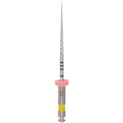 K3XF Nickel Titanium Rotary Files, #20, .06 Taper, 25 mm, Yellow, 6/Pk, 823-6205 thumbnail 20
